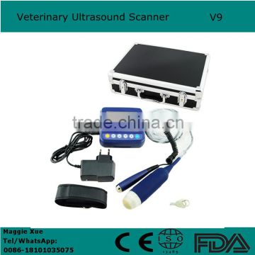 New handheld Veterinary ultrasound scanner for VET pregnancy test V9 with CE certification