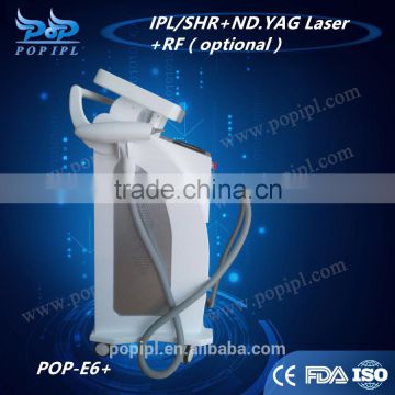 ipl rf shr hair removal ipl lase2500w 3or4 in 1 laser machine Muti-functional beauty Hair Removal+laser tattoo removal ipl laser