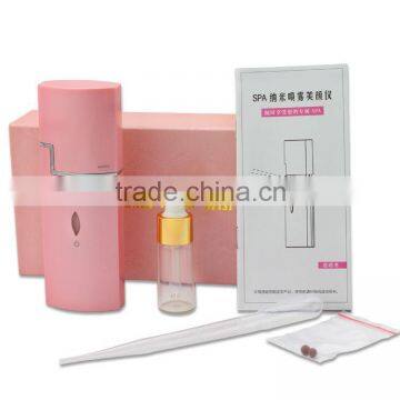 Alibaba express beauty equipment nano mist with magnifying lamp