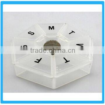 Pill Storage Plastic 7 Case Box photo-2