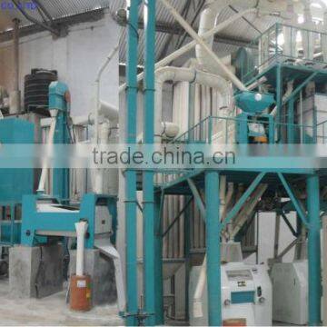 Puffed flour mill, 2T/H maize mill, automatic maize milling