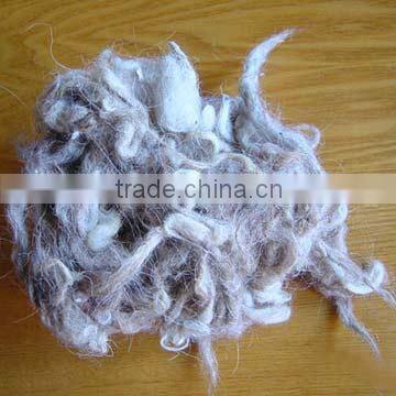 Scoured Brown Sheep Wool