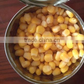 Canned sweet corn