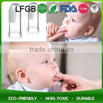 Toothbrush With Silicone Bristle / Babies Silicone Teethbrush