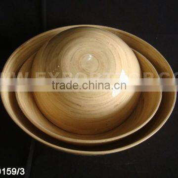 Best Seller of Bamboo Bowls / Press Bamboo From Vietnam( Website: July.etop)