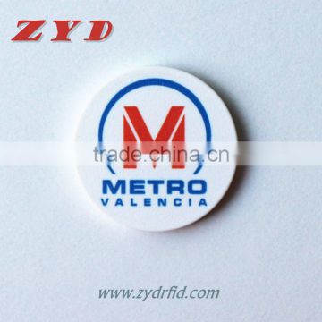 Hot sell passive NFC mini RFID Coin tags