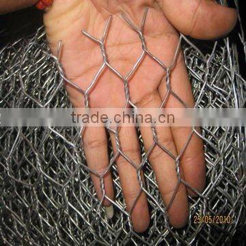 pvc coated hexagonal wire mesh fence