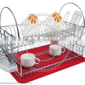 West style hanging dish rack