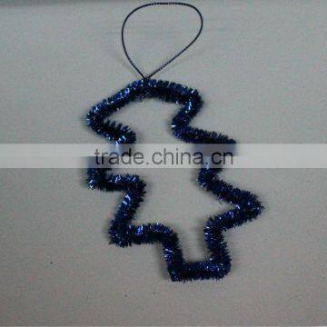 Tinsle Christmas Tree Ornaments