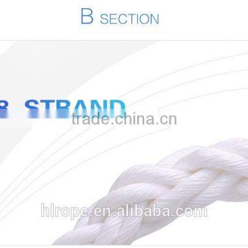 8-strand Braided 40mm Polyproplene Mooring Rope for Ship photo-3