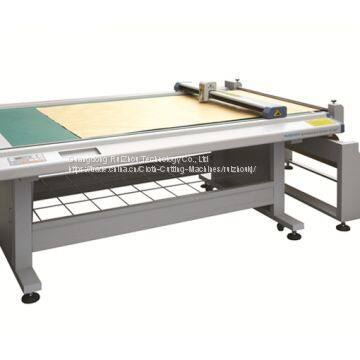 RZCAM5-1509AF-II  Computer Efficient Plastic Flatbed Cloth cutting machine