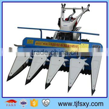 New Product Manual 4GL-120 Used Rice Paddy Reaper photo-4
