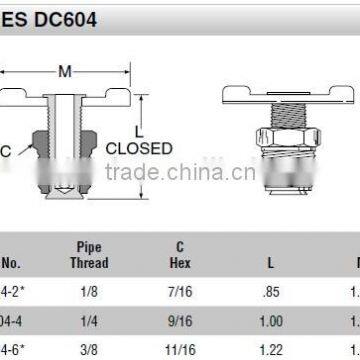 DRAIN COCK,Brass Fitting,Pneumatic Valve photo-2