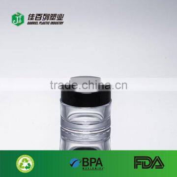 pet-g plastic transparent empty chian supplier acrylic jar