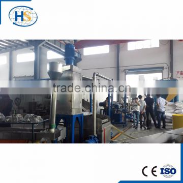 Filler Masterbatch Plastic Pellets Extruder Machinery/Plastic Nylon+Glass Fiber Granules Making Machine