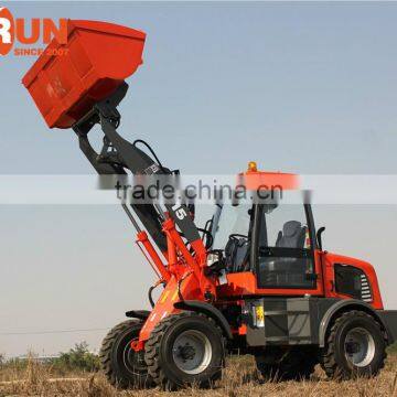 Qingdao Everun 1.5 Ton Compact Front End Loader With Cutter Head/Plain Bucket photo-3