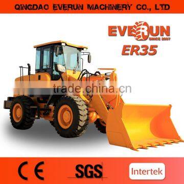 Everun 3 ton Front End Loader with Pallet Forks