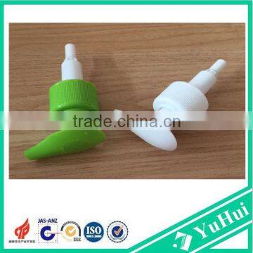 Left-right plastic switch lotion pump for liquid soap bottle