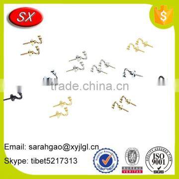 Safety Brass Hook Small Galvalized Push Pin Hooks for Furniture photo-2