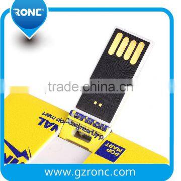 Promotional Custom Logo Usb Card, Cheapest Factory Price 100% Real Capacity Business Card Usb Flash photo-6