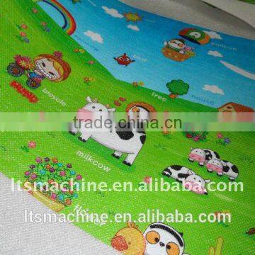 Automatic Crawling Mat Laminating Machine photo-2