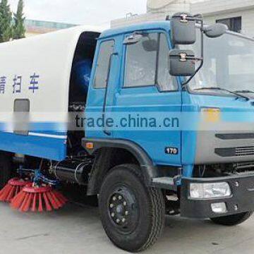 Chengli 4x2 Dongfeng Euro3 190hp 10 Tons RHD Sweeper Truck photo-3