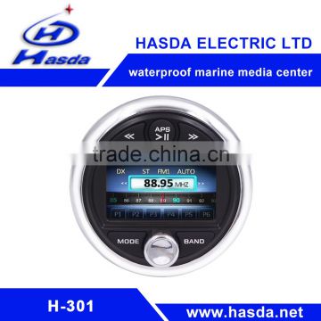 Marine 3.5" color TFT screen player with rotary