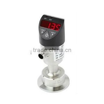 Electronic pressure switch with display for sanitary applications