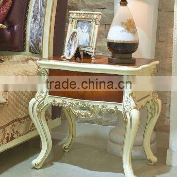 European Style Elegant Double Bed, Palace Princess Purple King Size Bed, Luxury Bedroom Furniture Set (BF01-ML028) photo-6