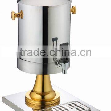 Milk Dispenser with gold-plated