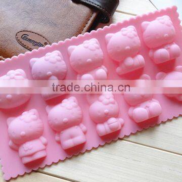 Silicone Kitty Cat Cake Mold photo-6