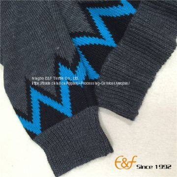 Boy's Shawl Collar Full Zip Cardigan Sweater photo-5