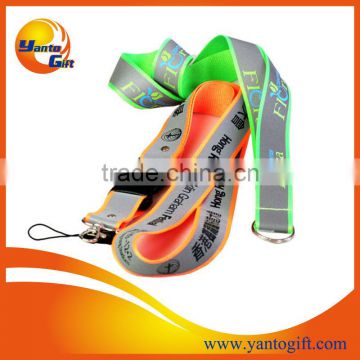 Design reflective lanyard with phone strap