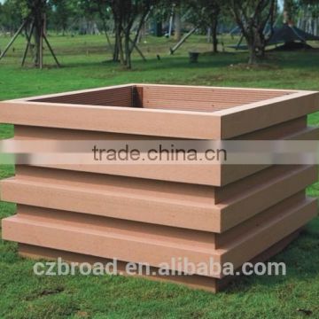 High Quanlity Wood Plastic Composite /WPC Flower Box1000*1000*650