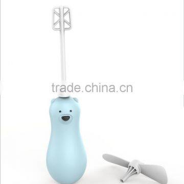 Multifunction Blender With Two Jack-plug, Electric Handheld Fan With Soft Blade photo-2