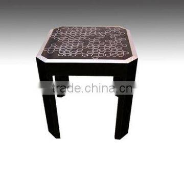 High Quality Best Selling Black Lacquer Rectangle Table From Vietnam