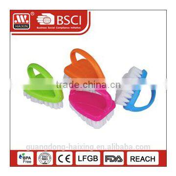 2010 New design plastic scrub brush w/handle