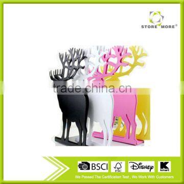 Cute Elk Metal Creative Stationery Decorative Cheap Bookends