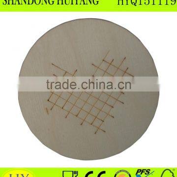 High quality handmade wooden coaster wholesale for home