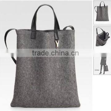 Eco Handmade Felt Tote Bag Sling Bag Non Woven Lady Bag Handbags for Shopping China Suppliers photo-2