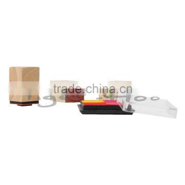 Children Toy Wooden 8 pk Novelty Stamp photo-4