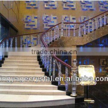 interior crystal stair railing