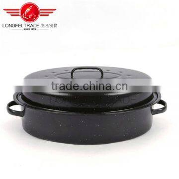 Longfei 2016 Hot Selling Roaster Pot, Ceramic / Enamel Turkey Pot,Oval Roaster Pot photo-2