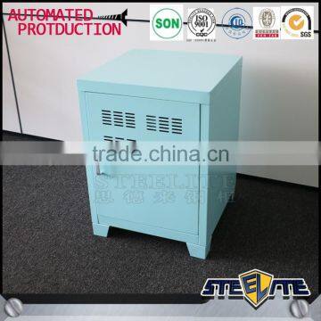 Single Door Steel Cupboard Price Metal Bedside Cabinet photo-4