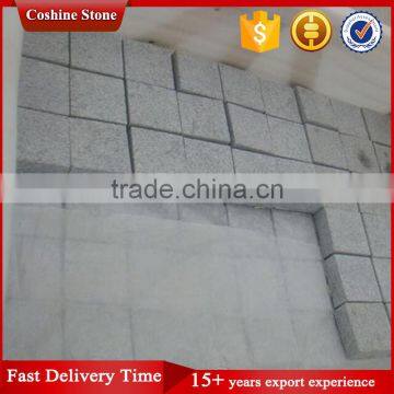 Cube Pattern Grey Mesh Backed Cobblestone Pavers Flooring photo-4