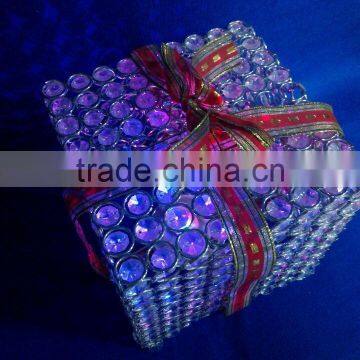Square Diamond Chrismas Decorative Metal Gift Box photo-5