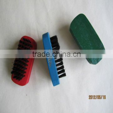 Angel 406/colour wooden shoe brush set