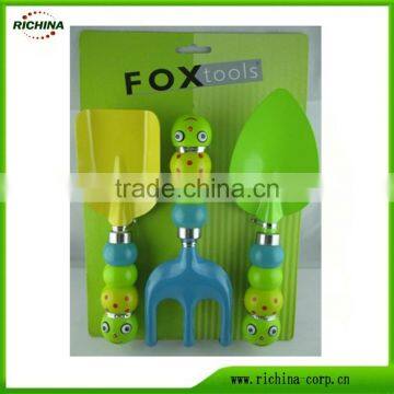 Kids Garden Hand Tools Set with Cartoon Insect Handles