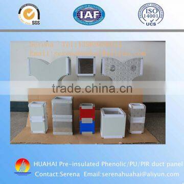 Phenolic/PU Foam Pre-insulated Air Conditioning Duct Panel photo-3