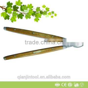 2017 Professional wooden handle garden tool bypass lopper